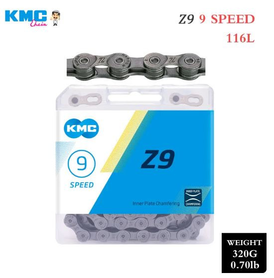 KMC Bicycle 9 Speed Chain  ( KMC Z9)