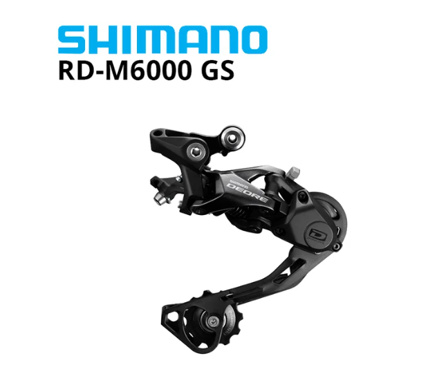 Shimano Deore M6000 10 Speed Shadow Rear Derailleur (M6000 GS)