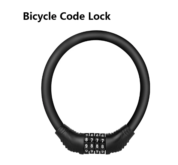 Bicycle Lock Anti-Theft Portable Ring Lock