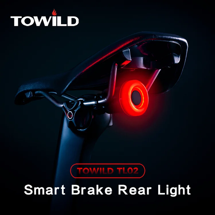 TL02 Smart Bicycle Brake Rear Light