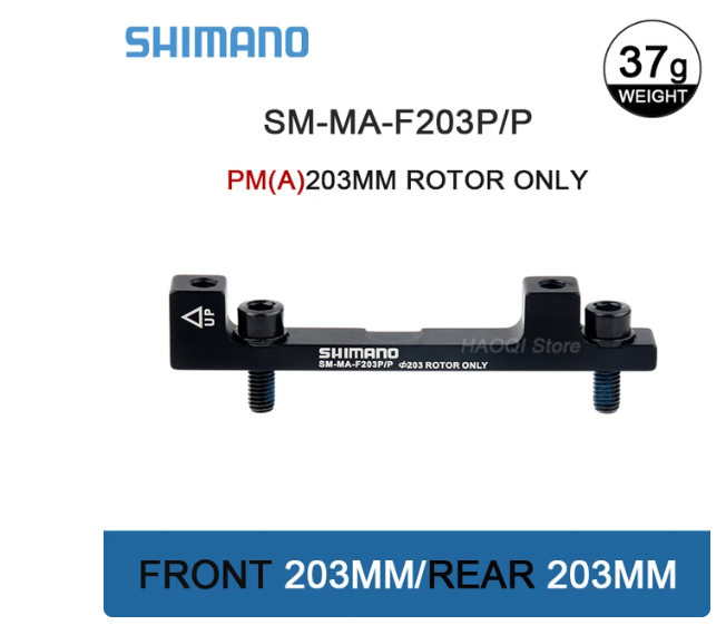 Shimano Disc Brake Adapter (SM-MA-F203PP)