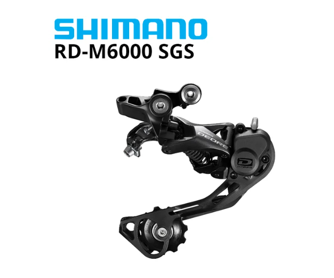 Shimano Deore M6000 10 Speed Shadow Rear Derailleur (M6000 SGS)