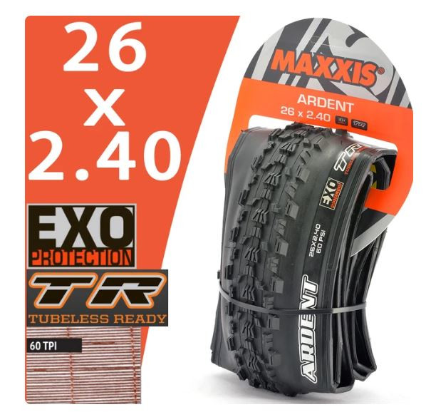 MAXXIS ARDENT 26*2.4 (Black)